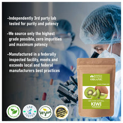Blessfull Healing Kiwi Powder scoop for easy measuring in recipes