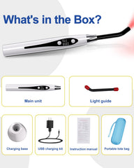 Bliofo red light therapy device in use for home treatment sessions.
