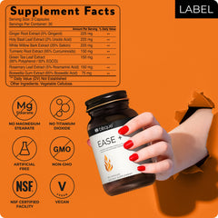 Blisque EASE + boswellia gum visual hints at natural synergy