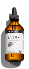 Blisque LIVER+ bottle cap for daily liver support.