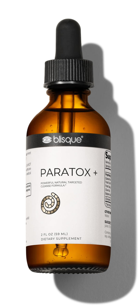 Blique Targeted Cleanse bottle ready for daily gut wellness routine