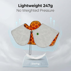 Blixno lightweight 247g design, a feather-light neck warmer for extended use.