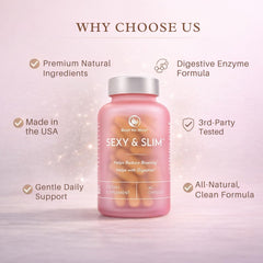 Bloat No More capsules on a spoon ready to mix after meals