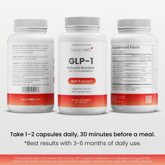 BloomMD GLP-1 capsules paired with chromium illustrating nutrient processing support