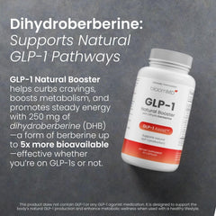 BloomMD GLP-1 with dihydroberberine detail emphasizing metabolic balance support