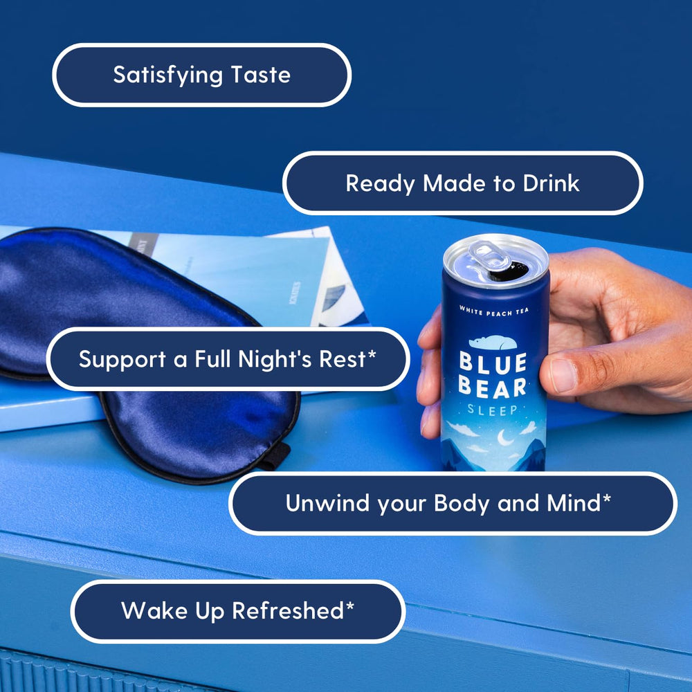 Blue Bear 12-pack display ideal for nightly routines