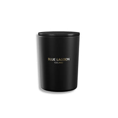 Blue Lagoon Skin Science candle in a cozy living room creating spa-worthy ambiance.