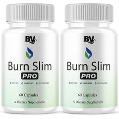 BLUE VIBE Burn Slim Pro bottle front for easy daily wellness.