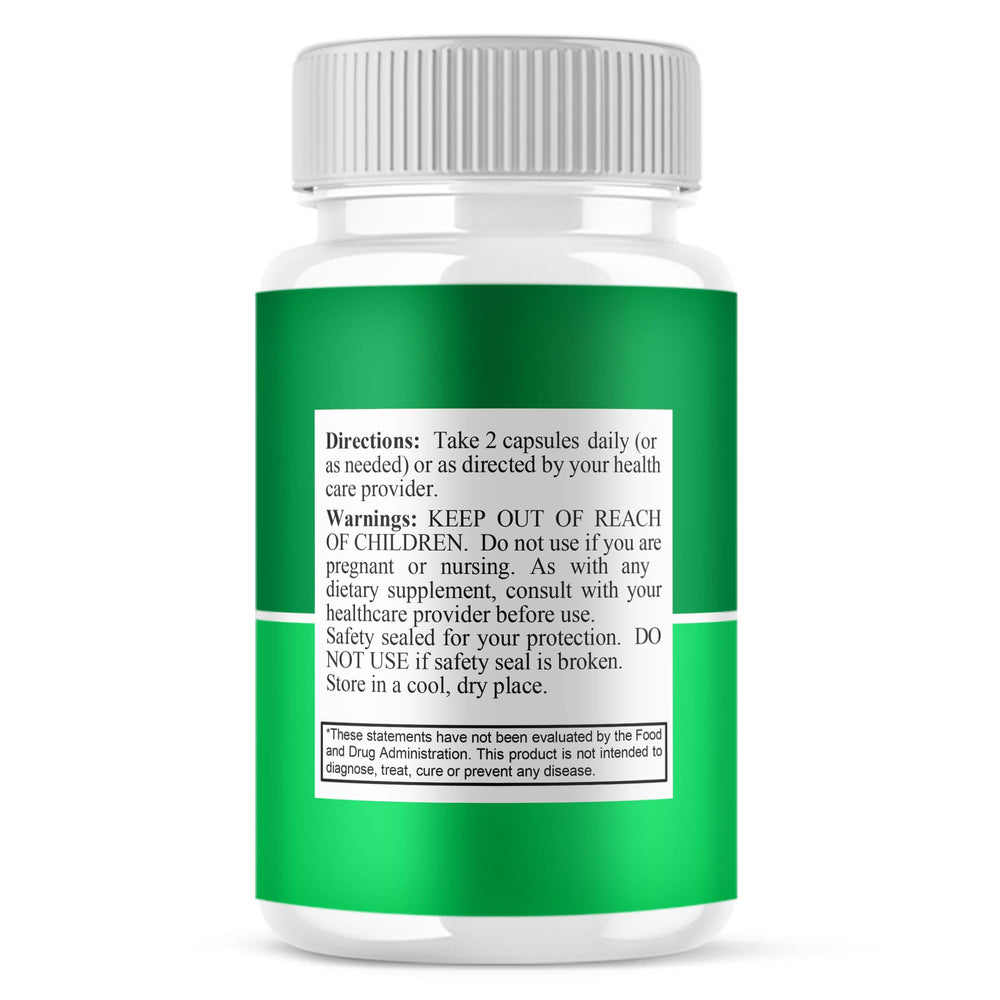 Ingredient list display on BLUE VIBE Lipoless Pro label.
