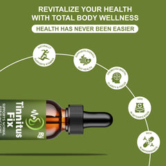 Blue Vibe TinnitusFix balanced nutrition blend supports wellness.