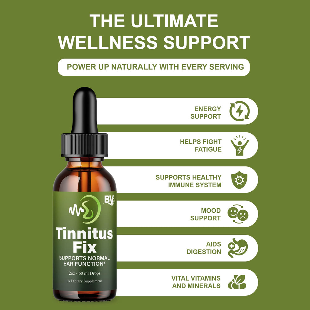 Blue Vibe TinnitusFix daily-drops fit into your routine.