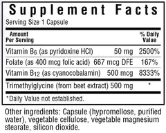 BlueBonnet Homocysteine Formula packaging emphasizes allergen-free features.