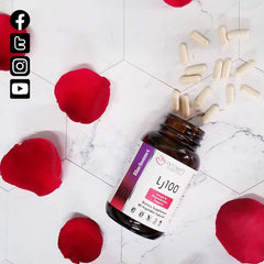 BlueBonnet Intimate Essentials LJ100 ingredients graphic explains formulation.