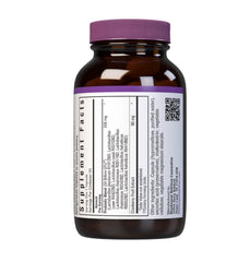 Bluebonnet non-GMO gluten-free label on bottle emphasizing allergen-friendly formula.