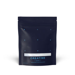 Blueprint Bryan Johnson Creatine Monohydrate powder in a jar supports steady workouts