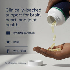 Blueprint Bryan Johnson Omega-3 algae ingredients spotlight sustainable source.