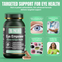 BNH Eye Empower dry eye relief bottle promotes natural moisture and comfort.