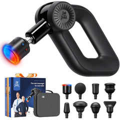 Bob and Brad D6 Pro Max+ heat mode targets tense muscles for post-workout relief