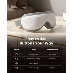 Built-in white noise helps ease anxiety during use.