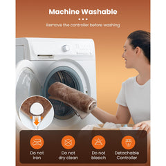 Bob and Brad heating pad with auto shutoff for safe use