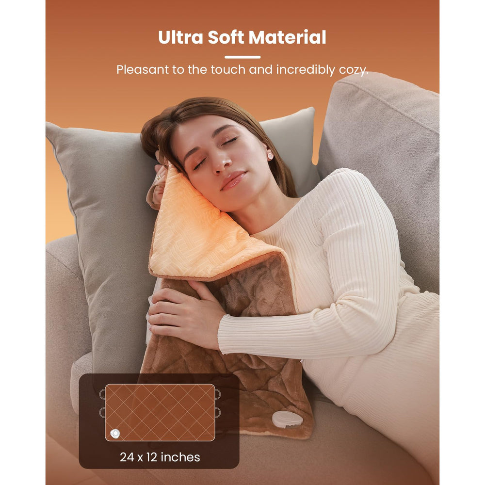 Bob and Brad pad offers six temperature settings for customizable warmth