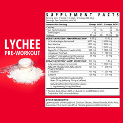 Boba Tea Protein Lychee scoop included for precise daily fueling.
