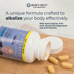 Natural mineral profile image emphasizes trace minerals with coral calcium