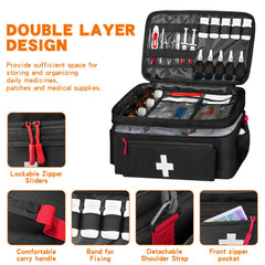 Boczif First Aid Kit main compartment organization keeps gear neatly separated.