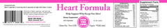Body Force Heart Formula bottle label aids easy dosage tracking