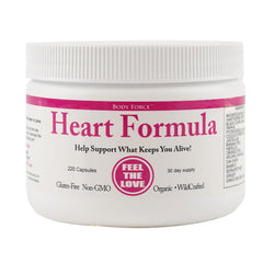 Body Force Heart Formula capsules close-up for daily wellness support