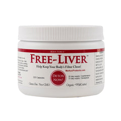 Body Force Liver Formula bottle shown for daily liver support.