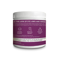 Body Kitchen collagen elastin powder in water shows colorless, odorless formula