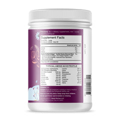 Body Kitchen Youthful Beauty Advanced bottle close-up with ingredients