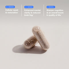 BodyBio Calm bottle held in hand for on-the-go stress support