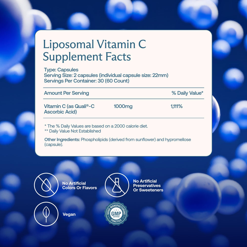 BodyBio Liposomal Vitamin C pouring into a glass for easy daily use