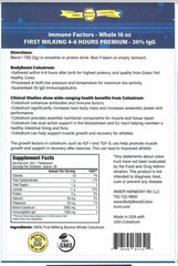 BodyBoost Grade A dairies label signaling high-grade ingredients