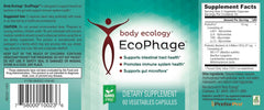 Body Ecology EcoPhage lifestyle shot suggests family-friendly wellness and routine