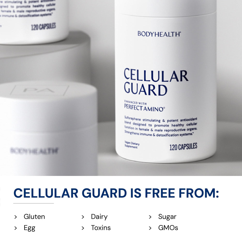 BodyHealth Cellular Guard package on a kitchen counter for daily use
