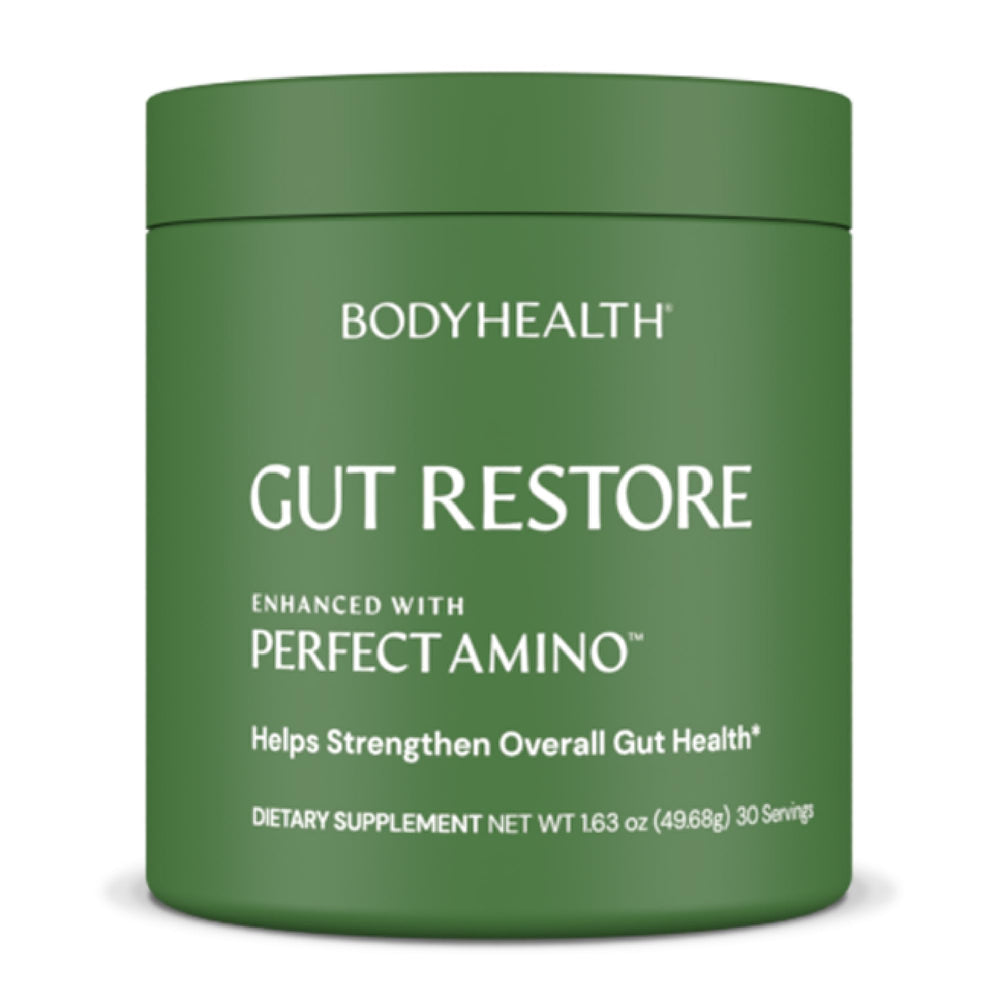 BodyHealth Gut Restore bottle ready for daily digestive support