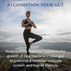 USA-made BodyHealth seal on bottle reinforces quality and clean ingredients