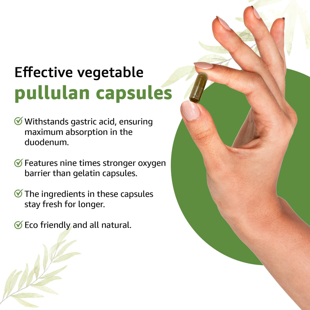 Bodymune AcidTamer organic-certifications badge reinforces purity and responsible sourcing