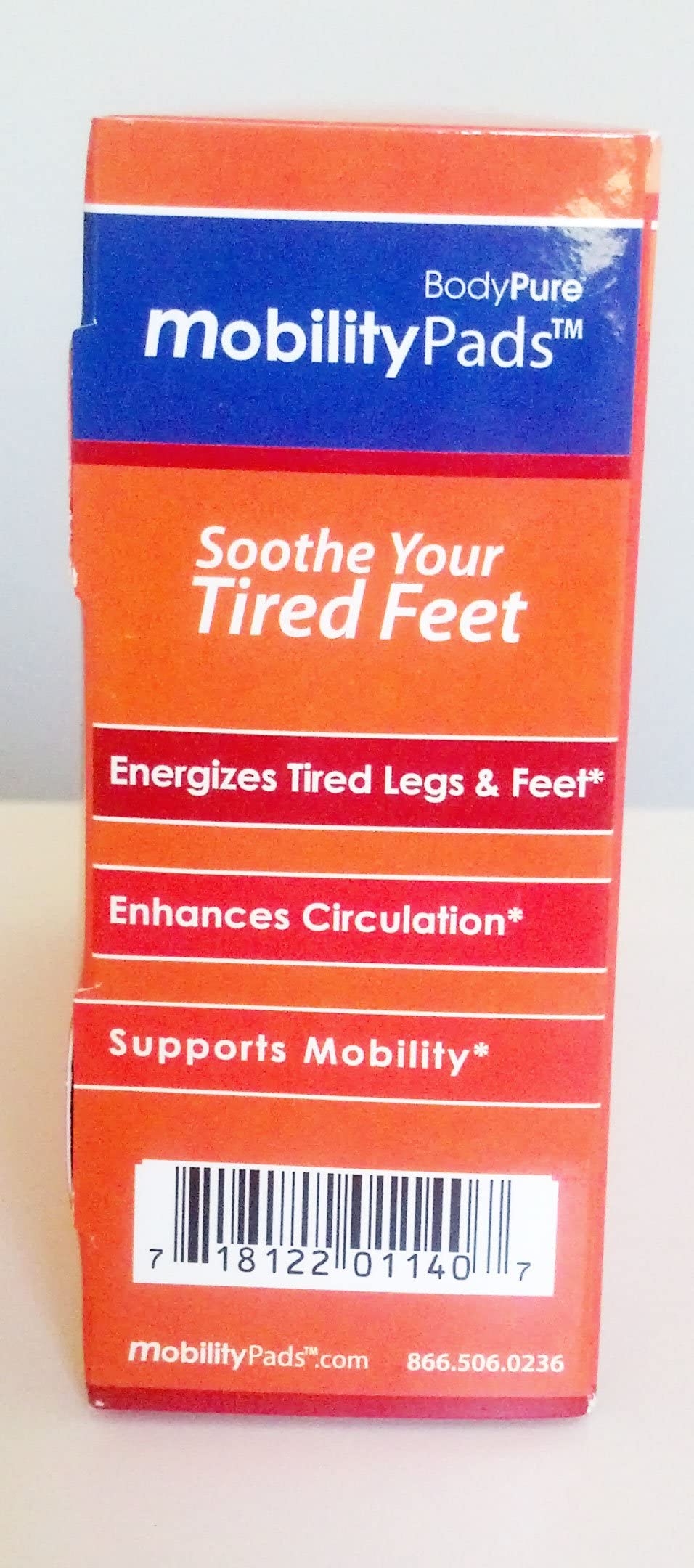 BodyPure Mobility Circulation Patches in use during a calm evening routine.