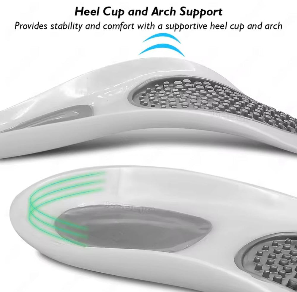 BodyVance medium arch insert cushions the midfoot for steady posture