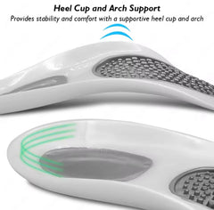 BodyVance medium arch insert cushions the midfoot for steady posture