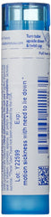 Close-up of Cocculus Indicus 30C label highlighting potency
