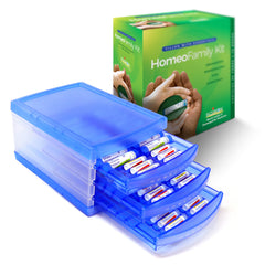 Boiron HomeoFamily tube collection shows 6C and 30C tubes for versatile use.