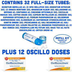Boiron mixed 6C and 30C tubes for versatile homeopathy options