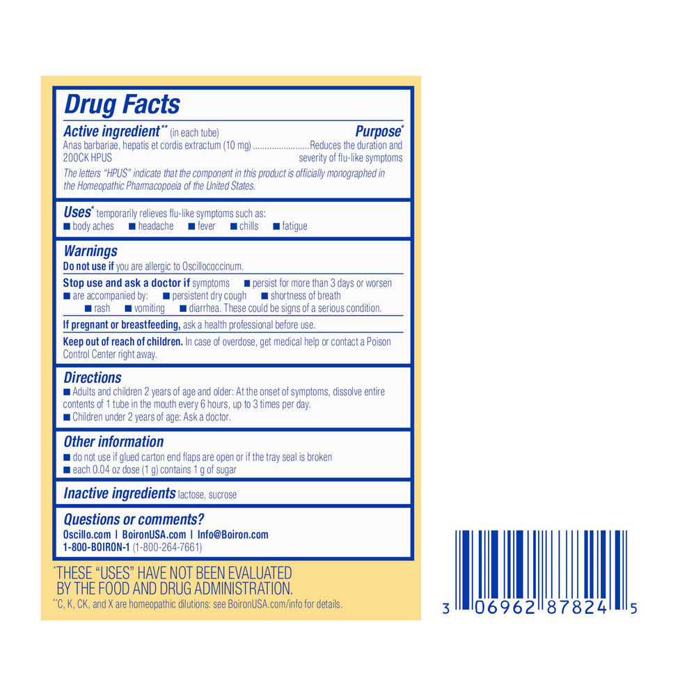 Family-friendly Oscillococcinum for the household