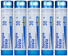 Boiron Spongia Tosta 30C packaging image for at-home use