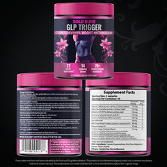 Bold Buns GLP Trigger vegan capsules aligned with plant-based wellness.